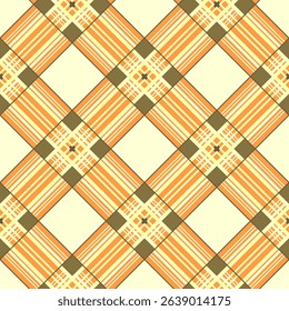 Vector - squares scottish style seamless pattern.