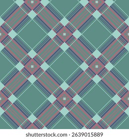Vector - squares scottish style seamless pattern.