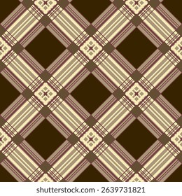 Vector - squares scottish style seamless pattern.