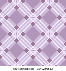 Vector - squares scottish style seamless pattern.