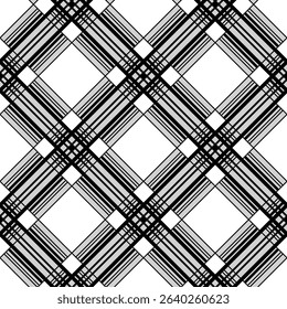 Vector - squares scottish style seamless pattern.