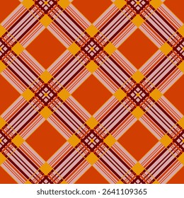 Vector - squares scottish style seamless pattern.