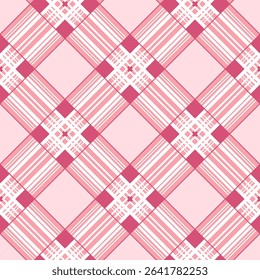 Vector - squares scottish style seamless pattern.