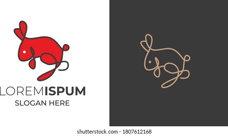 Vector squirrel silhouette view side for retro logos, emblems, badges, labels template vintage design element. Isolated for t shirt .Squirrel logo template vector illustration vintage minimal retro 8
