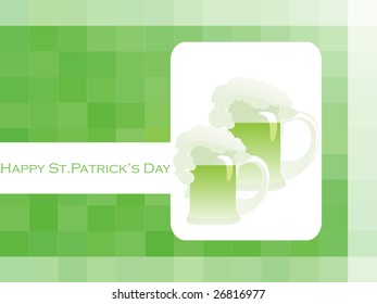 vector st. patric day accent illustration