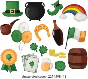 Vector St Patrick Icon Pack