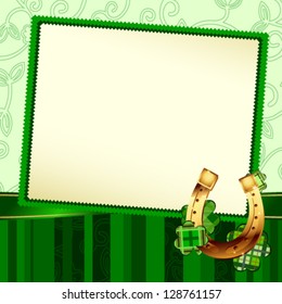 Vector st. Patrick's Day background