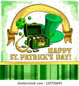 Vector st. Patrick's Day background