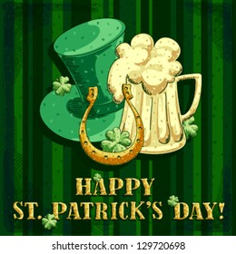 Vector st. Patrick's Day background