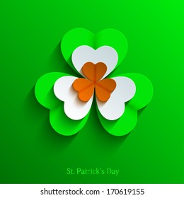 Vector St. Patrick's Day background. Eps 10