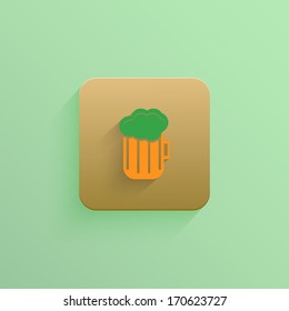 Vector St. Patrick's Day background. Eps 10