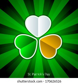 Vector St. Patrick's Day background. Eps 10