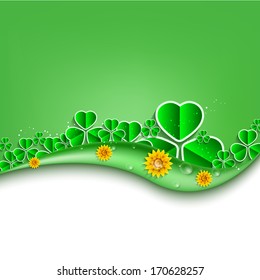 Vector St. Patrick's Day background. Eps 10