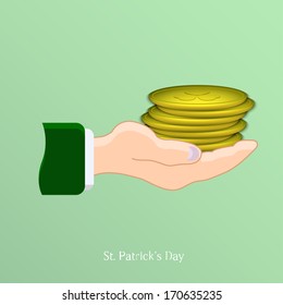 Vector St. Patrick's Day background. Eps 10
