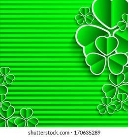 Vector St. Patrick's Day background. Eps 10