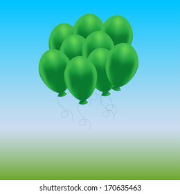 Vector St. Patrick's Day background. Eps 10