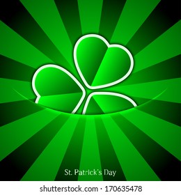 Vector St. Patrick's Day background. Eps 10