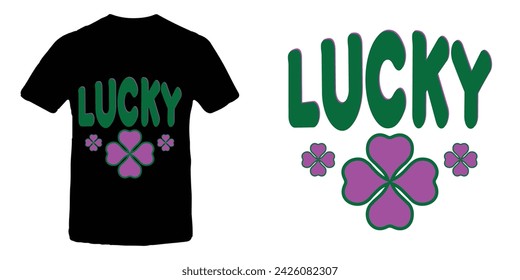 vector st. patrick's day with cauldrons filled with golden coins