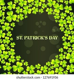 vector st patrick's day design with space for your text