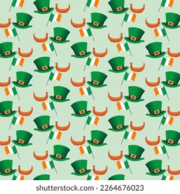 Vector St Patrick's Day pattern 