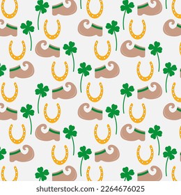 Vector St Patrick's Day pattern 