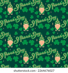 Vector St Patrick's Day pattern 