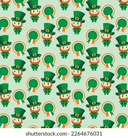 Vector St Patrick's Day pattern 