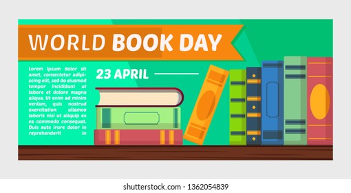 vector stack of books on green background, education vector illustration, book festival, world book day graphic object illustration