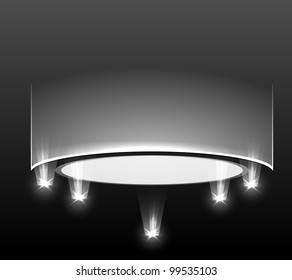 Vector Stage with the light