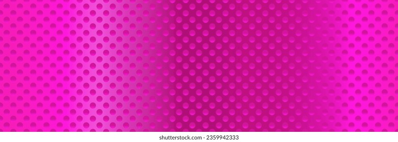 Vector stainless steel metallic seamless pattern. Realistic metal net with holes perforated texture. Glitzy shiny chrome industrial surface pattern repeat. Endless polished aluminum tile background