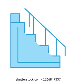 Vector stairs icon