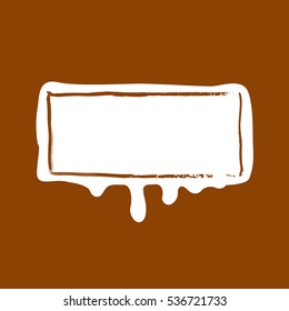 vector stamp Chocolate