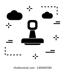 Vector stamp icon
