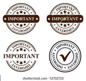 56,139 Vector important stamp Images, Stock Photos & Vectors | Shutterstock