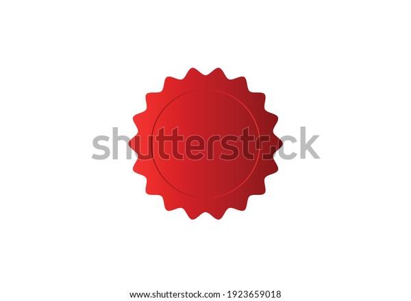 Vector Stamp Without Text Set Stamps Stock Vector (Royalty Free ...