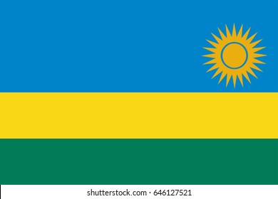 Vector Standard Proportions and Color for Rwanda flag, Standard Proportions and Color for Rwanda flag illustration, Standard Proportions and Color for Rwanda flag picture,