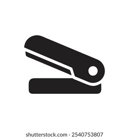 Grampeador de vetor Office Supply Ícone no fundo branco