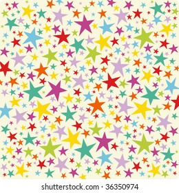 Vector star background design
