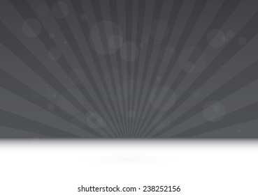 Vector star blast virtual design background illustration - Vector abstract blast background illustration