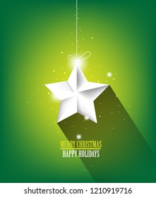 Vector Star for Christmas Layout