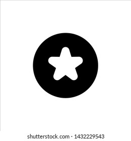 Vector star icon. black rating or favorite symbol with trendy flat style icon for web site design, logo, app, UI isolated on white background