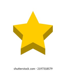 Diseño de ilustración de icono de estrella de vector