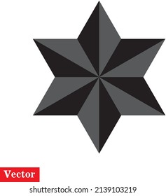 vector star icon on white background..eps
