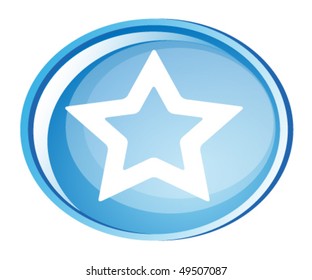 vector star icon, original design