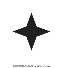 Estrella de Vector. Icono de estrella. Brilla. Icono de chispa.