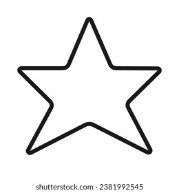 vector of star icon symbol