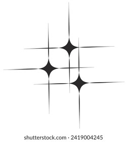 vector of star isolated on white background