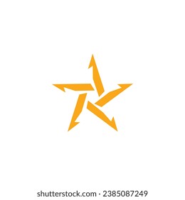 Vector star logo vector design template