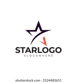 vector star logo premium template