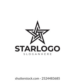 vector star logo premium template